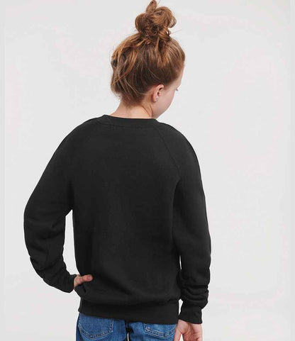 Russell Russell Athletic Kids Raglan Sweatshirt Black