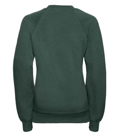 Russell Russell Athletic Kids Raglan Sweatshirt Bottle Green