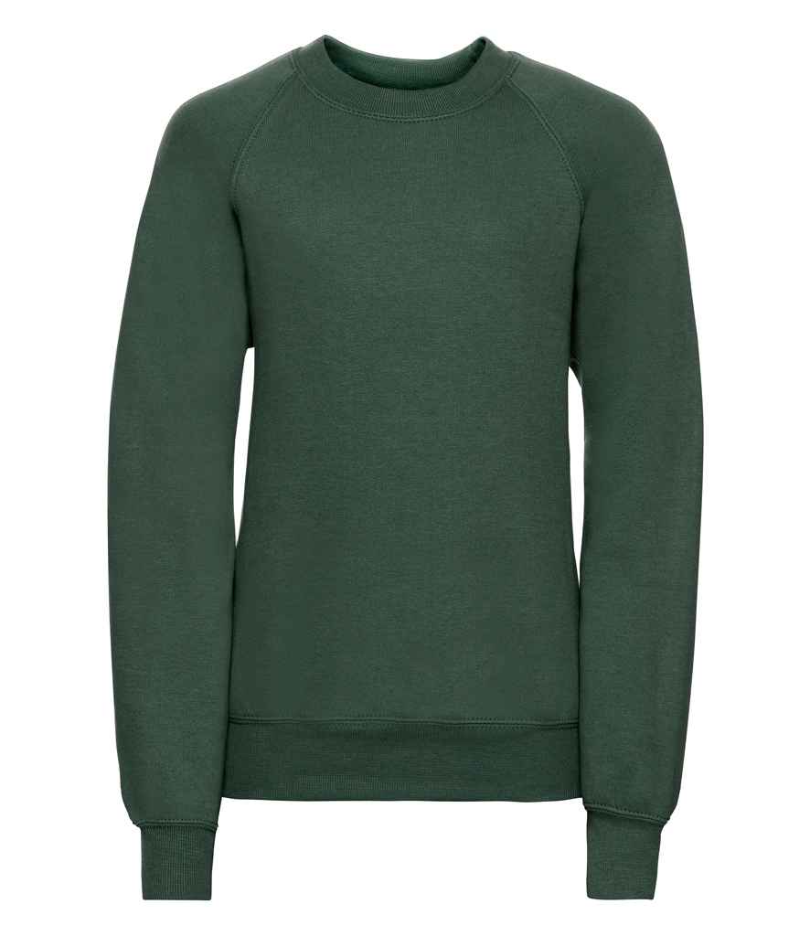 Russell Russell Athletic Kids Raglan Sweatshirt Bottle Green