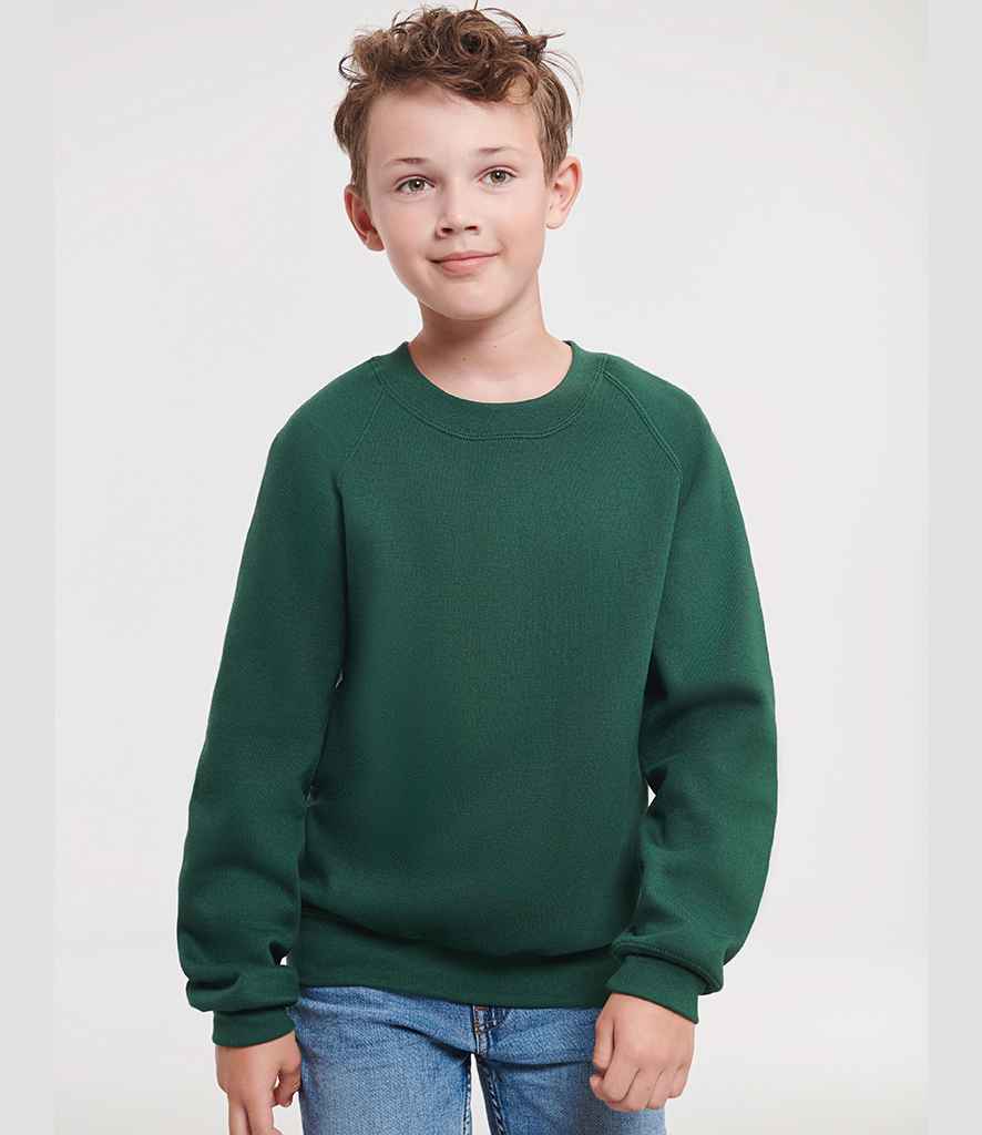 Russell Athletic Kids Raglan Sweatshirt