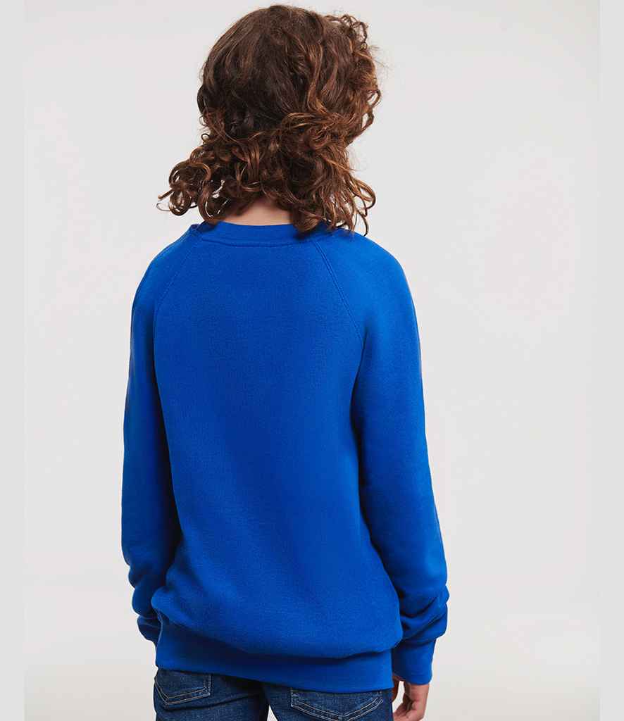Russell Russell Athletic Kids Raglan Sweatshirt Bright Royal