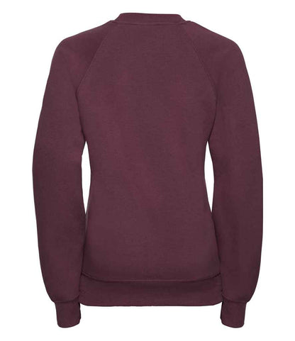 Russell Russell Athletic Kids Raglan Sweatshirt Burgundy