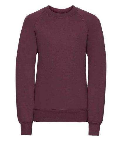 Russell Russell Athletic Kids Raglan Sweatshirt Burgundy