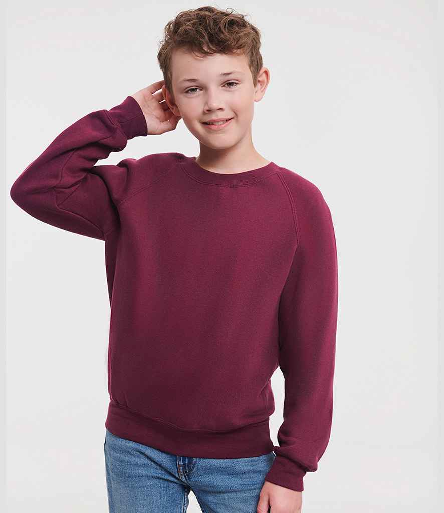 Russell Athletic Kids Raglan Sweatshirt