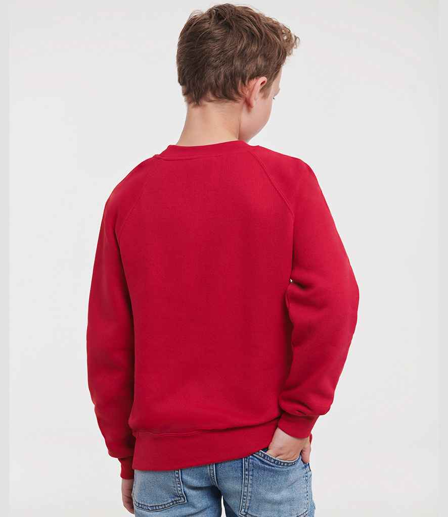 Russell Russell Athletic Kids Raglan Sweatshirt Classic Red