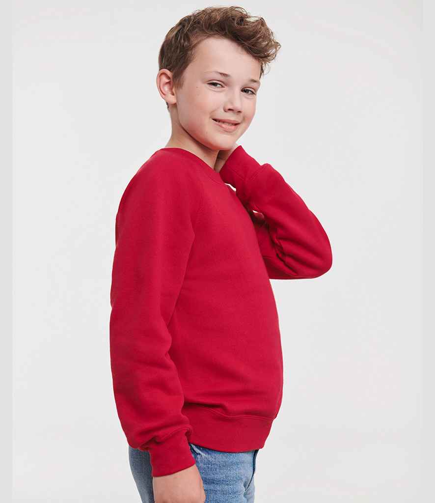 Russell Russell Athletic Kids Raglan Sweatshirt Classic Red