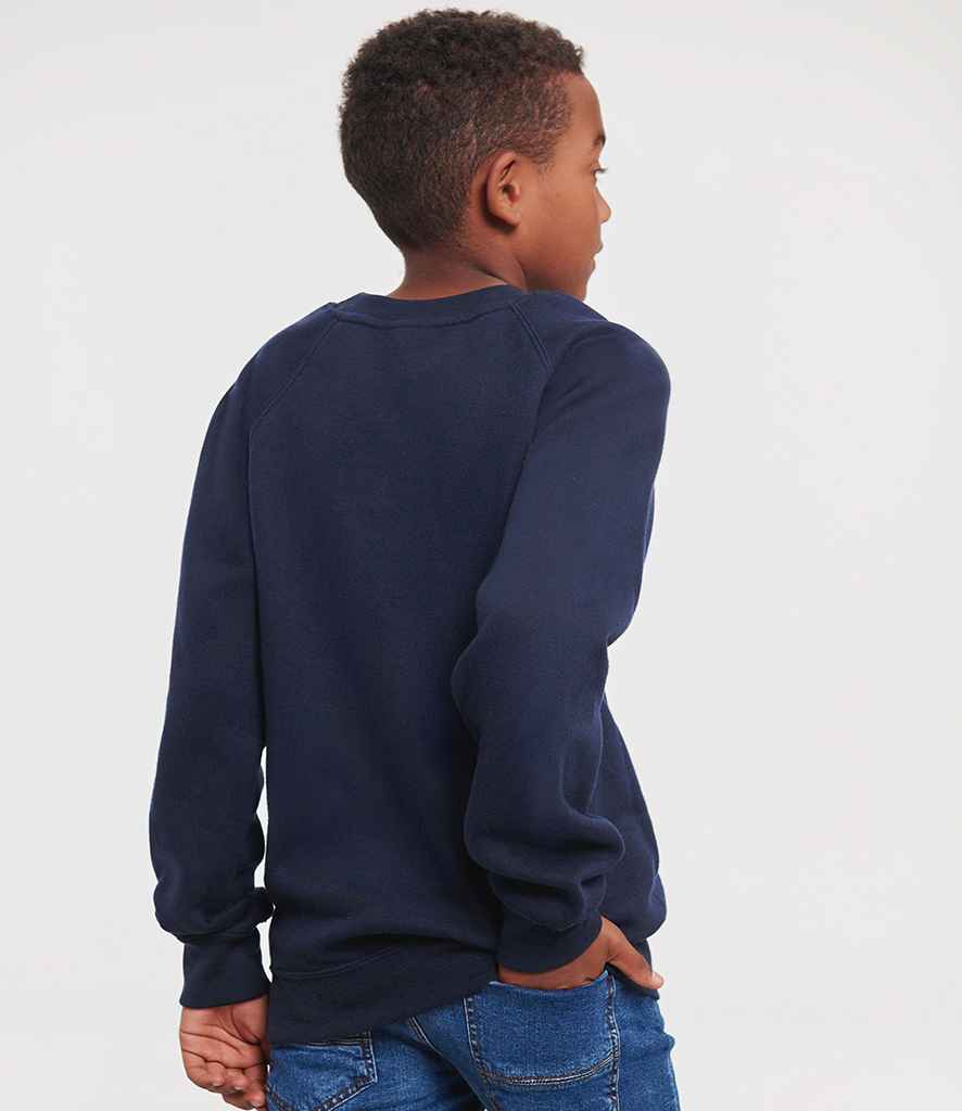 Russell Russell Athletic Kids Raglan Sweatshirt French Navy