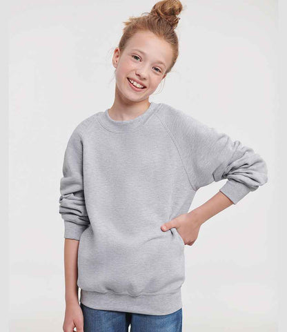 Russell Athletic Kids Raglan Sweatshirt