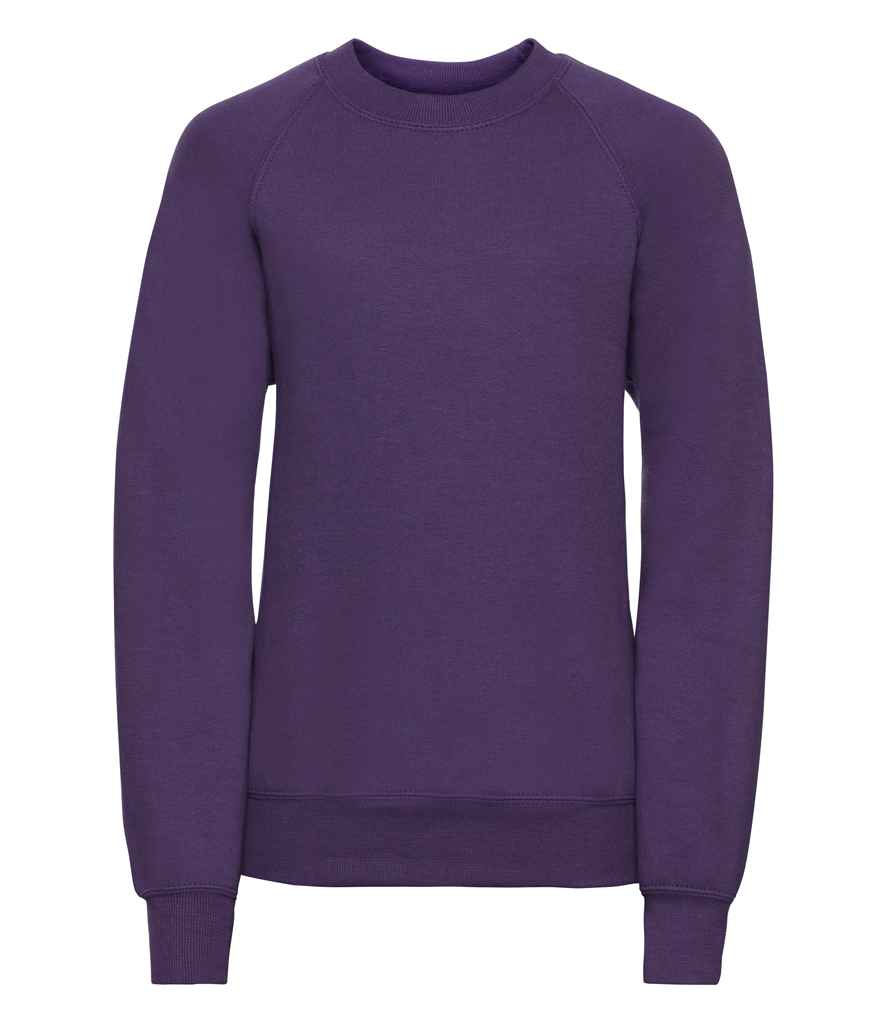 Russell Russell Athletic Kids Raglan Sweatshirt Purple