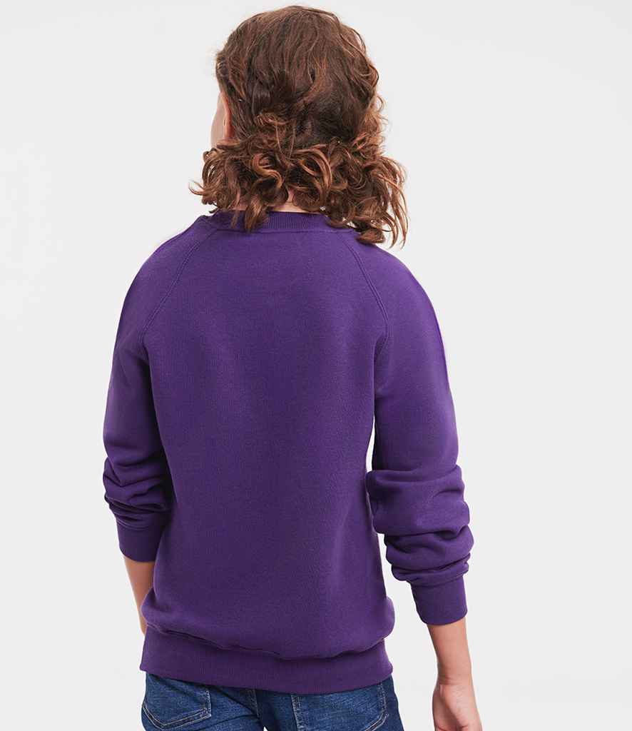 Russell Russell Athletic Kids Raglan Sweatshirt Purple