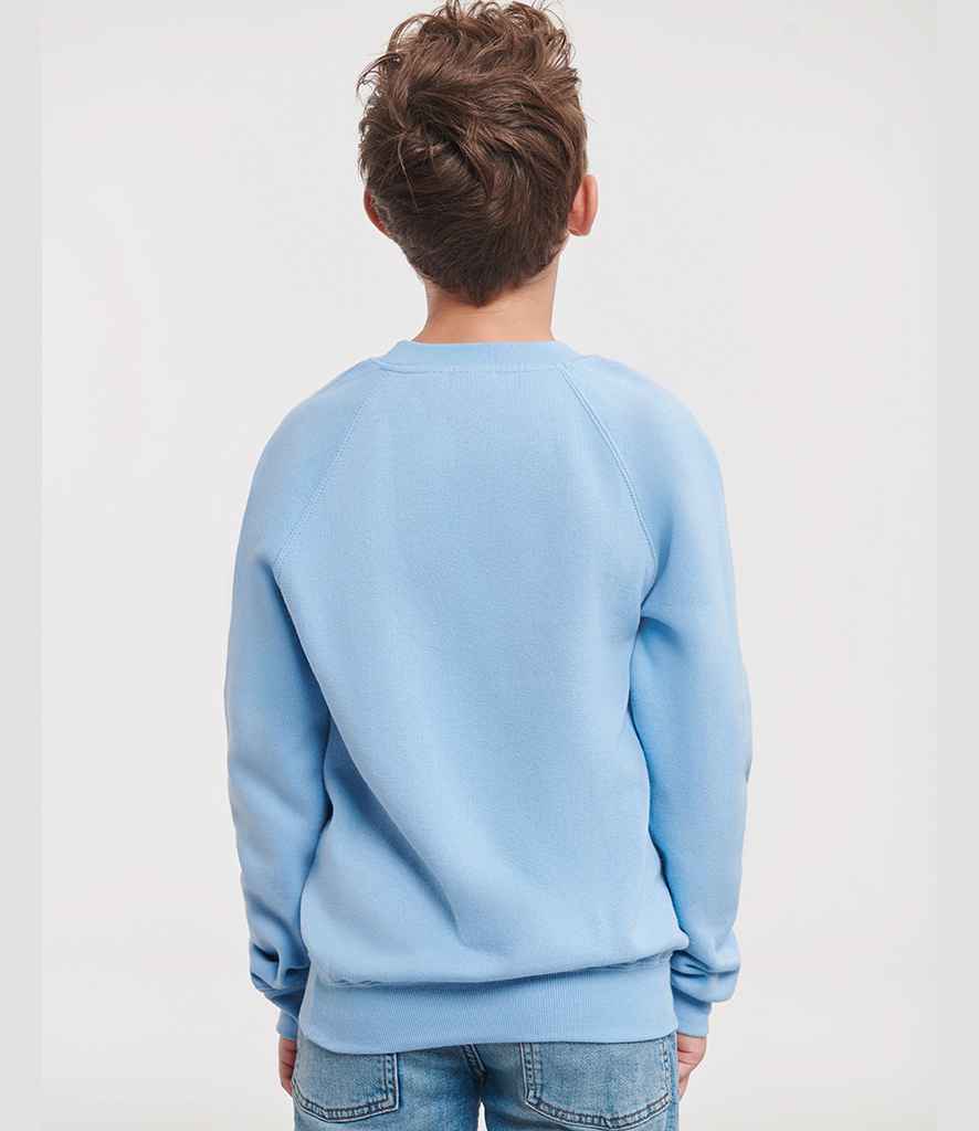 Russell Russell Athletic Kids Raglan Sweatshirt Sky Blue