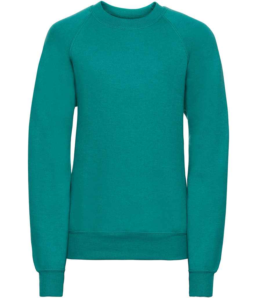 Russell Russell Athletic Kids Raglan Sweatshirt Winter Emerald