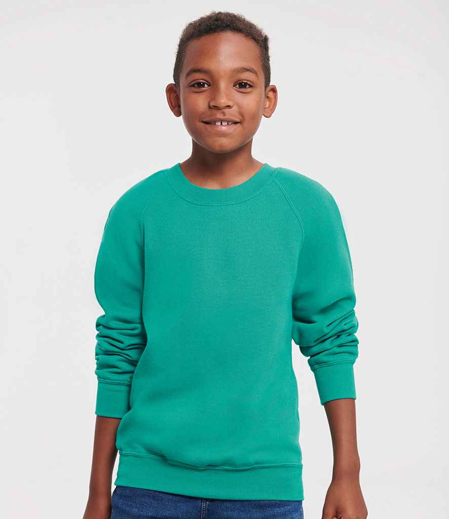 Russell Athletic Kids Raglan Sweatshirt