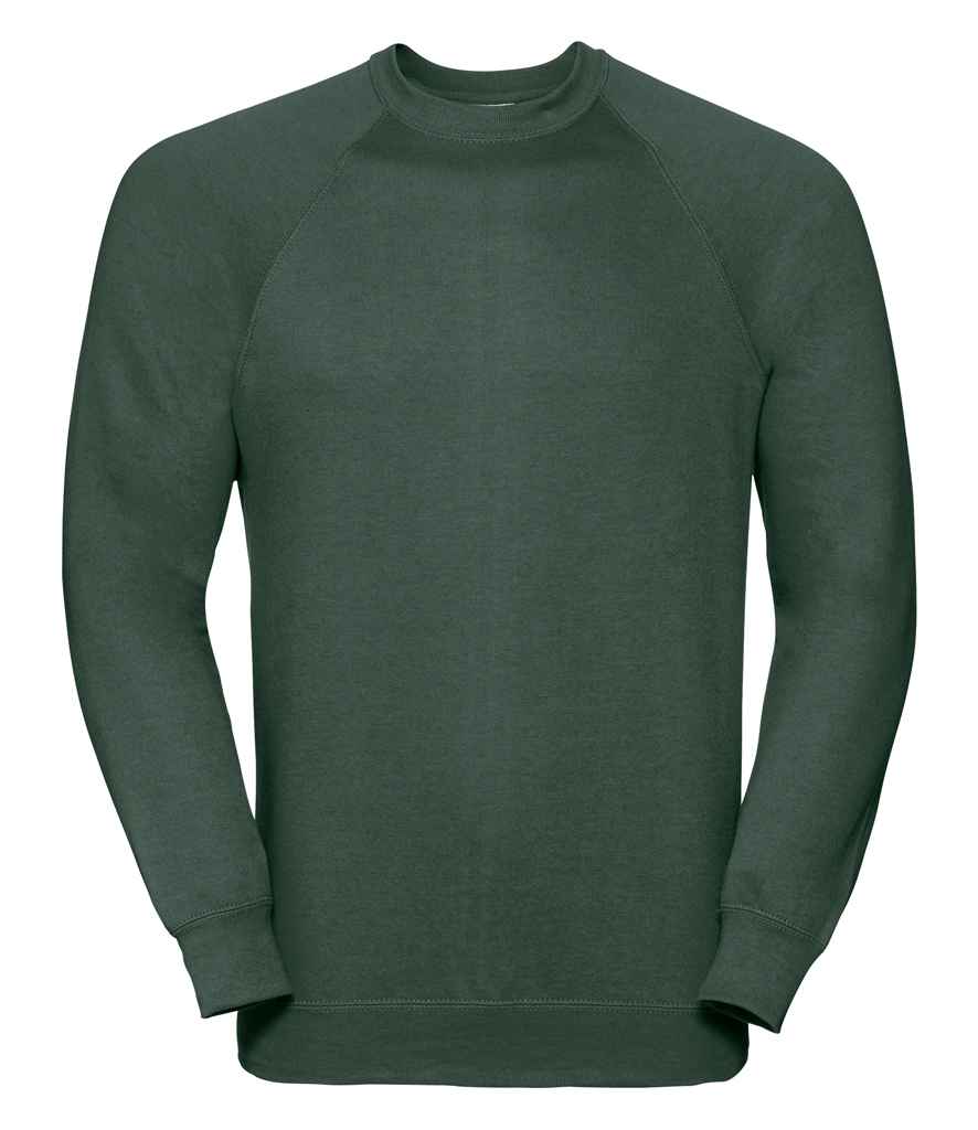 Russell Russell Athletic Raglan Sweatshirt Bottle Green