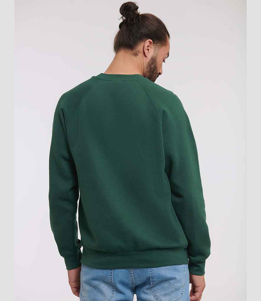Russell Russell Athletic Raglan Sweatshirt Bottle Green