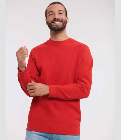 Russell Russell Athletic Raglan Sweatshirt Bright Red