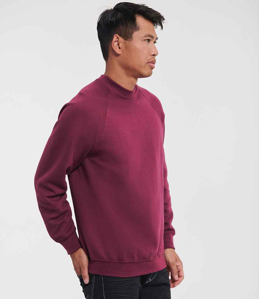 Russell Russell Athletic Raglan Sweatshirt Burgundy