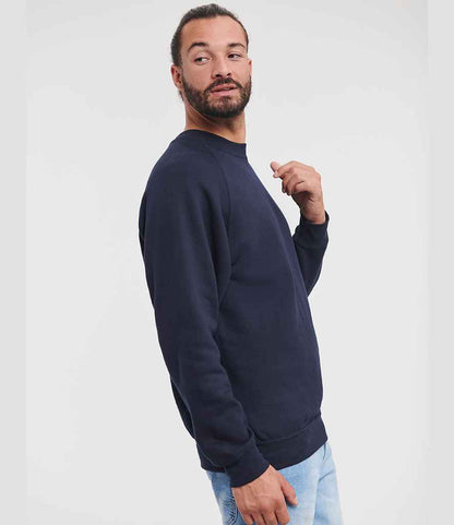 Russell Russell Athletic Raglan Sweatshirt French Navy