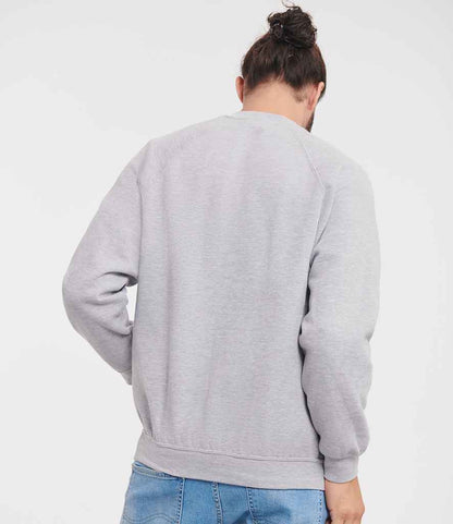 Russell Russell Athletic Raglan Sweatshirt Light Oxford