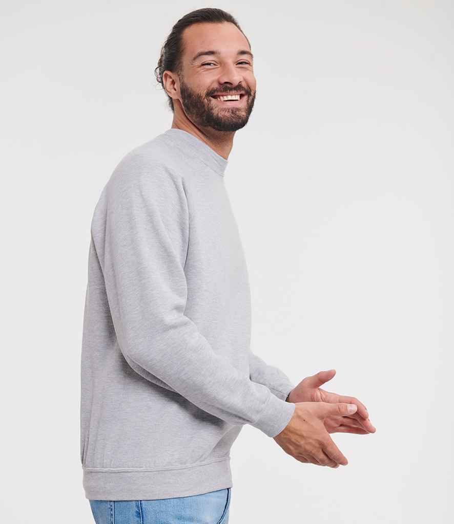 Russell Russell Athletic Raglan Sweatshirt Light Oxford
