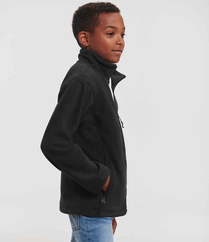 Russell Russell Athletic Kids Outdoor Fleece Jacket Black
