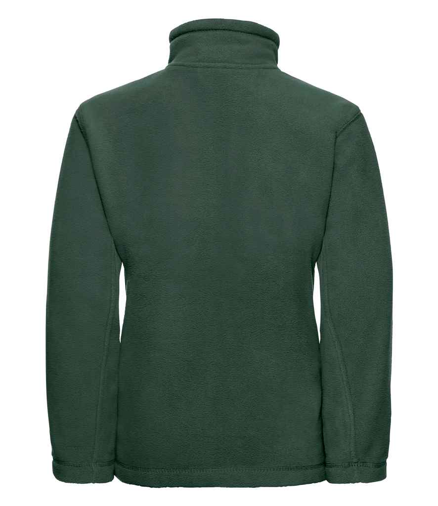 Russell Russell Athletic Kids Outdoor Fleece Jacket Bottle Green