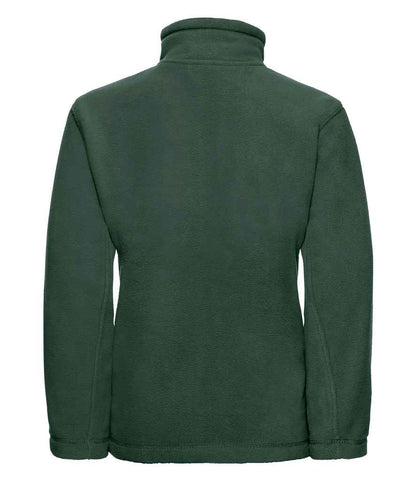 Russell Russell Athletic Kids Outdoor Fleece Jacket Bottle Green