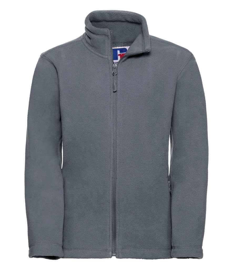 Russell Russell Athletic Kids Outdoor Fleece Jacket Convoy Grey