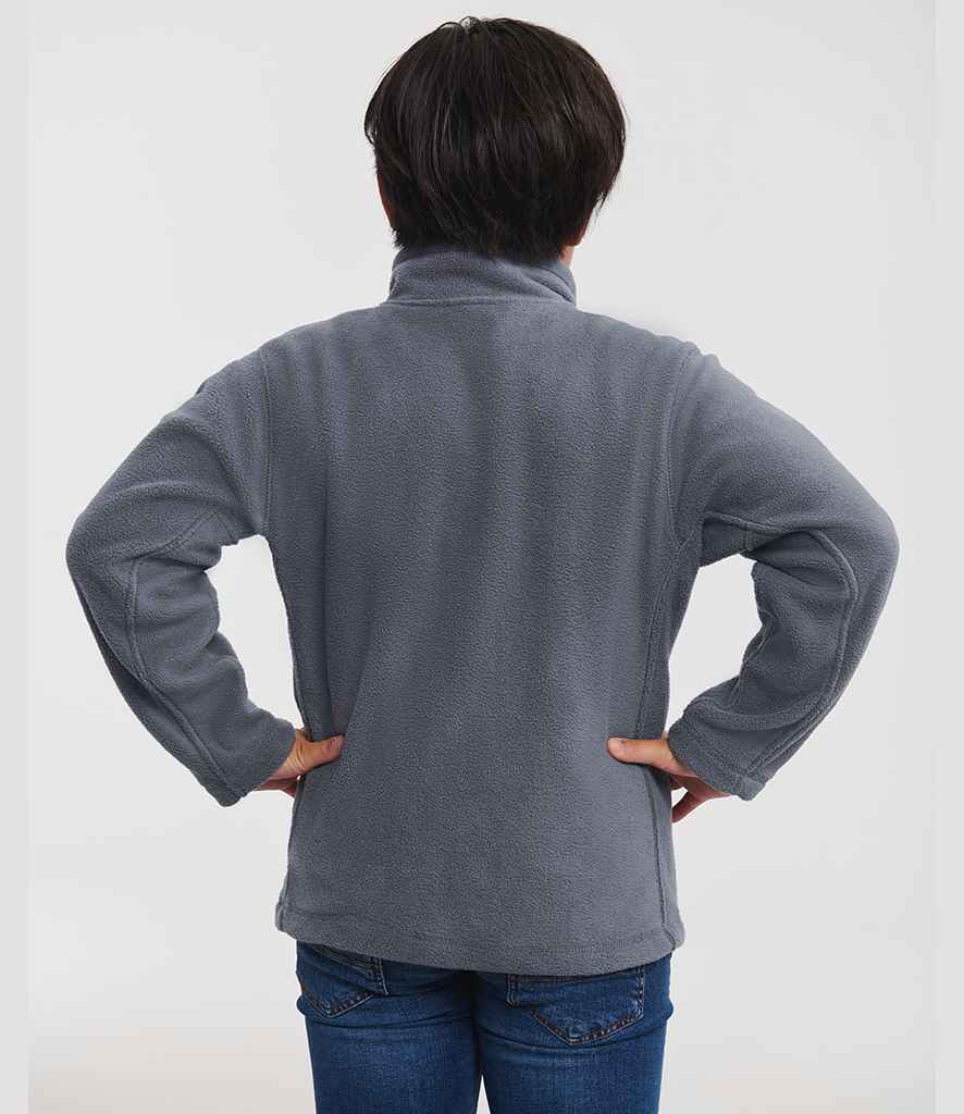 Russell Russell Athletic Kids Outdoor Fleece Jacket Convoy Grey