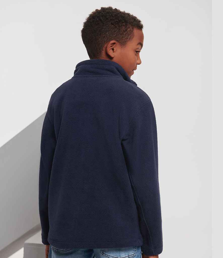 Russell Russell Athletic Kids Outdoor Fleece Jacket French Navy