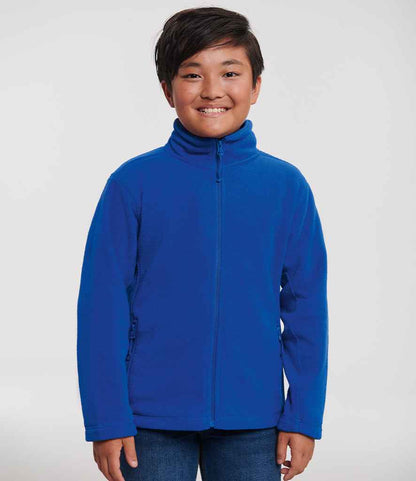 Russell Russell Athletic Kids Outdoor Fleece Jacket Royal Blue