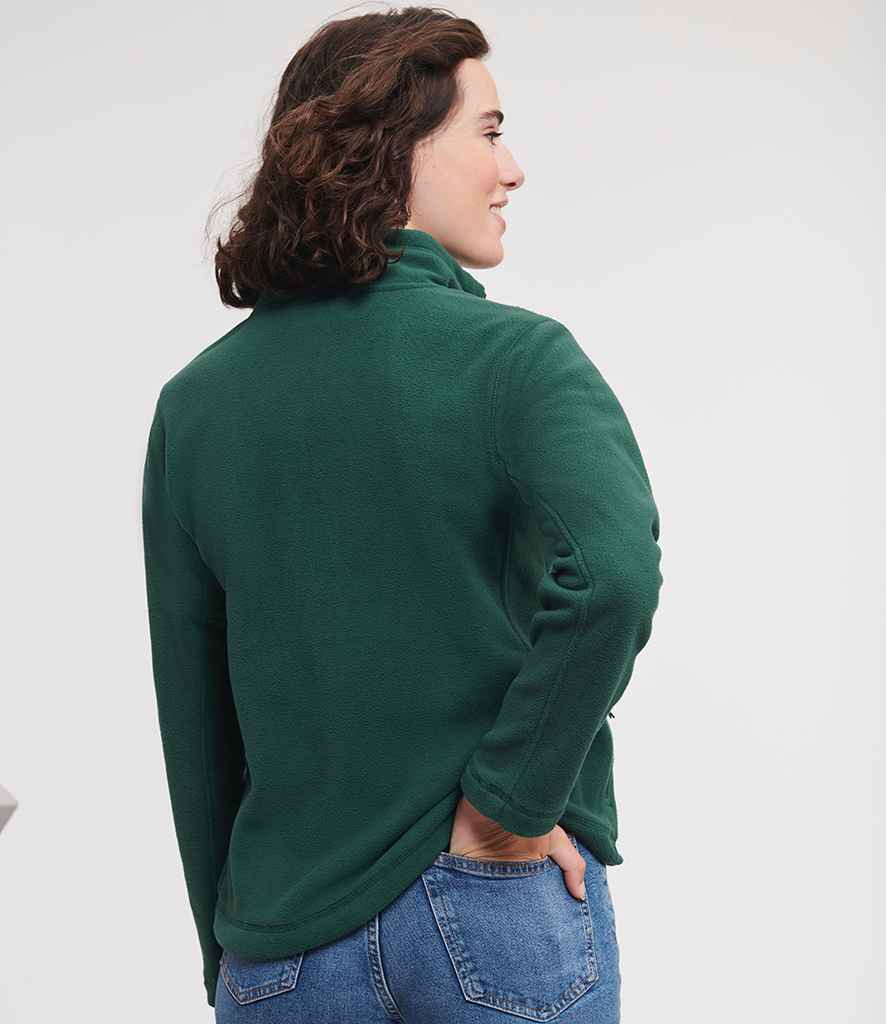 Russell Russell Athletic Ladies Outdoor Fleece Bottle Green