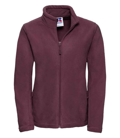 Russell Russell Athletic Ladies Outdoor Fleece Burgundy