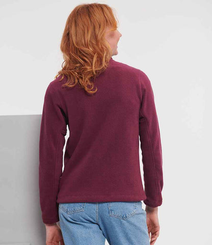Russell Russell Athletic Ladies Outdoor Fleece Burgundy