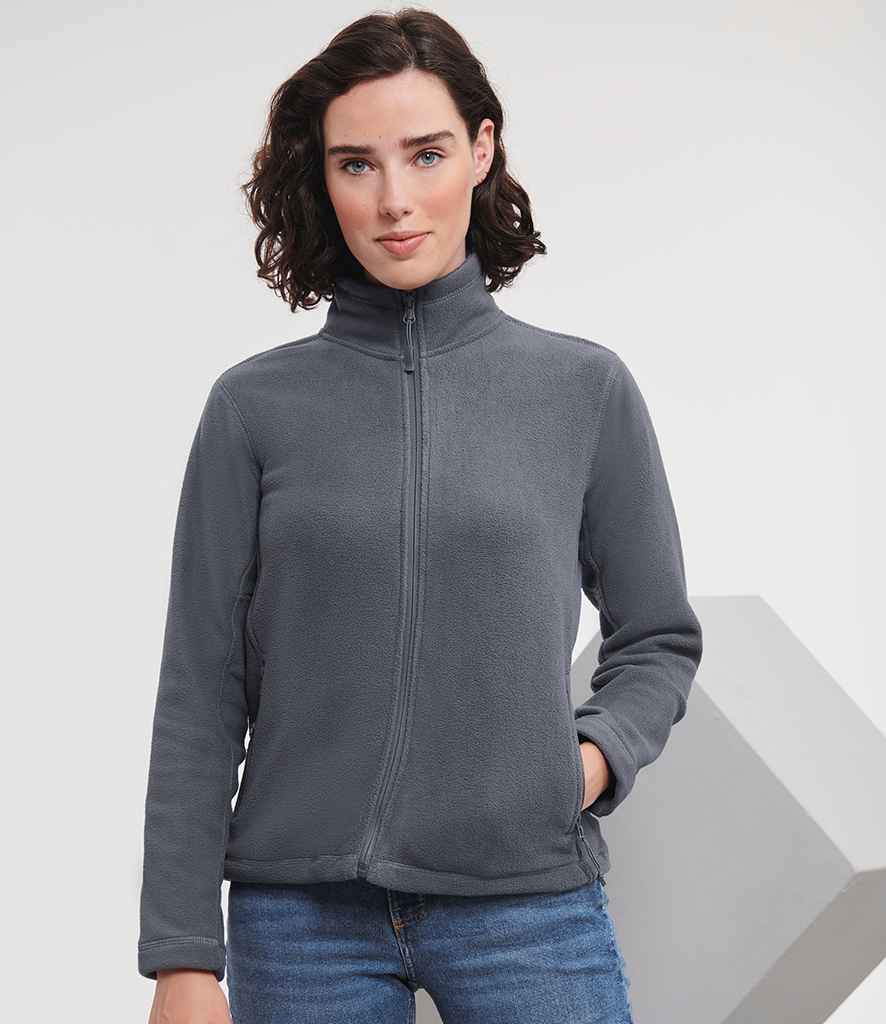 Russell Russell Athletic Ladies Outdoor Fleece Convoy Grey