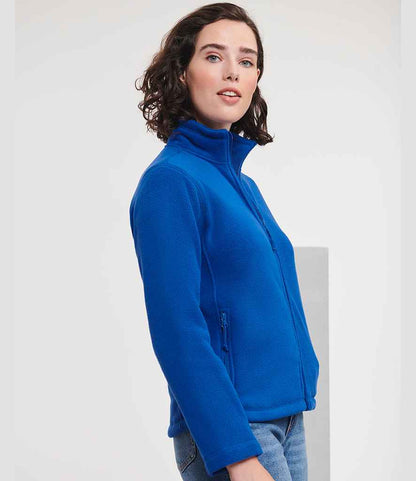 Russell Russell Athletic Ladies Outdoor Fleece Royal Blue