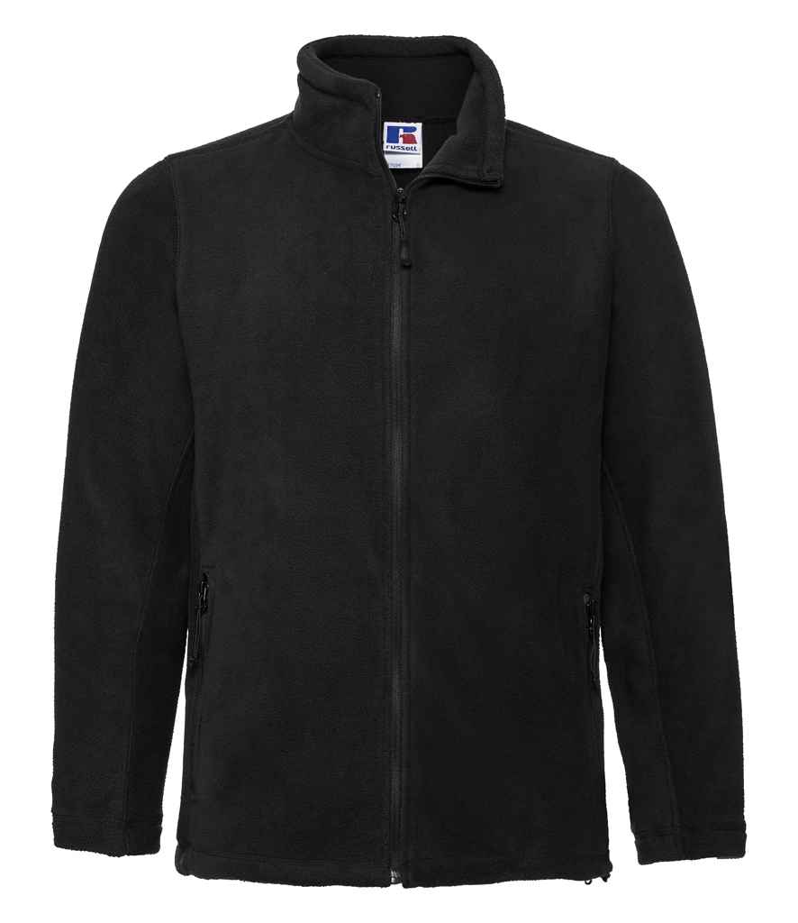 Russell Athletic Outdoor Fleece Jacket in Black
