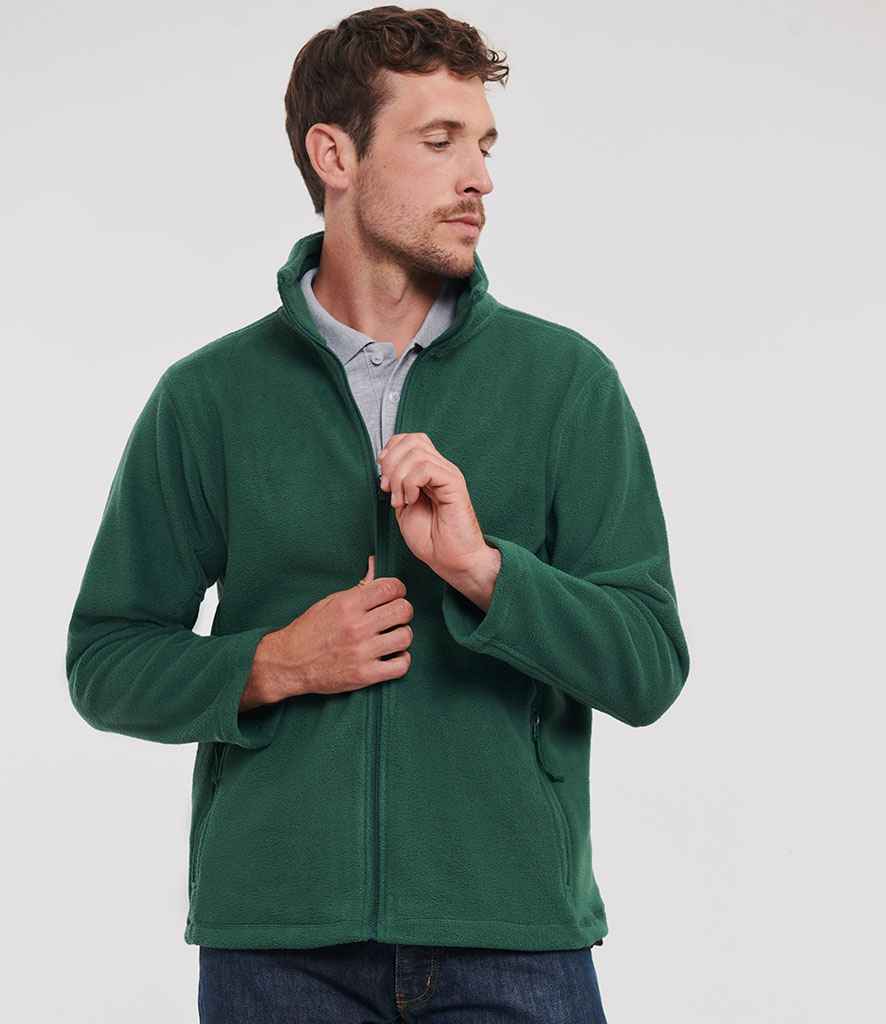 Russell Russell Athletic Outdoor Fleece Jacket Bottle Green