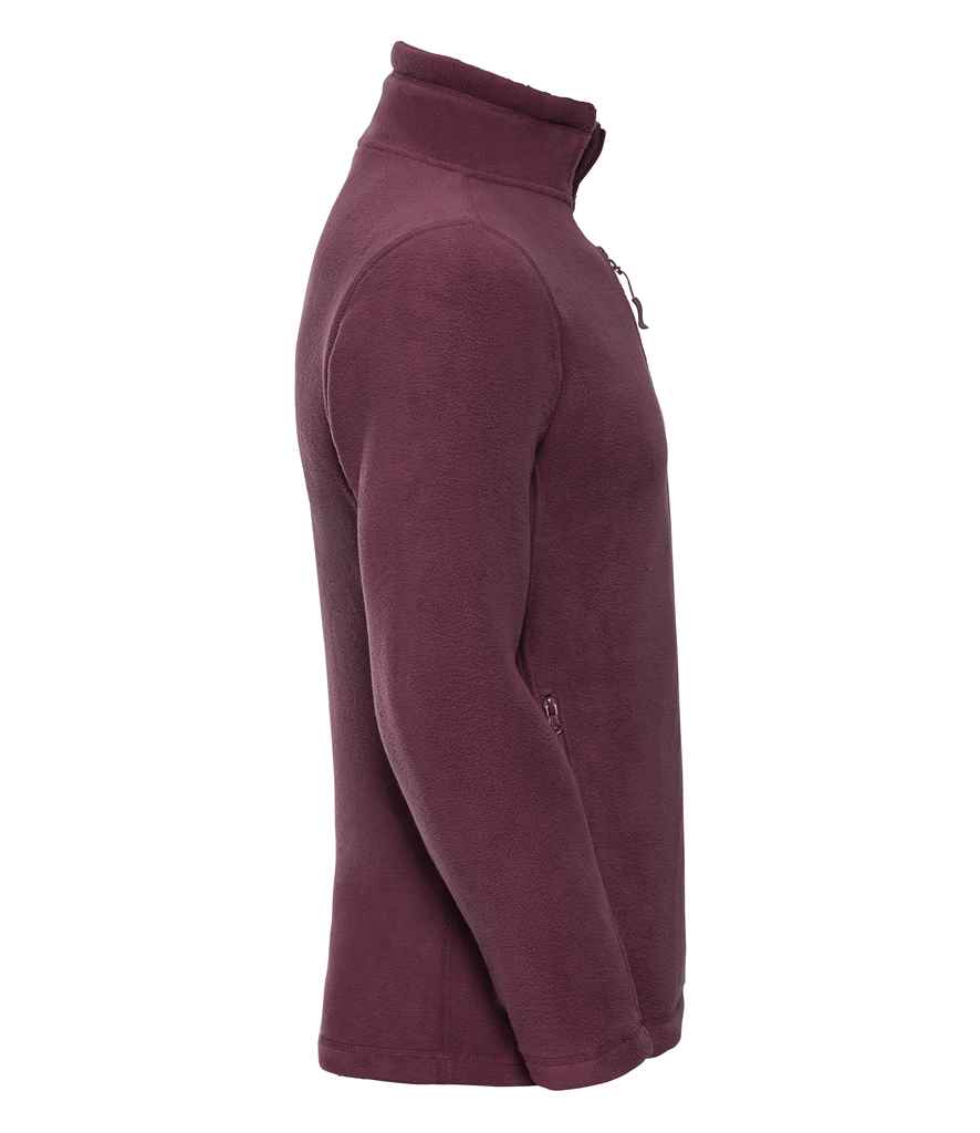 Russell Russell Athletic Outdoor Fleece Jacket Burgundy