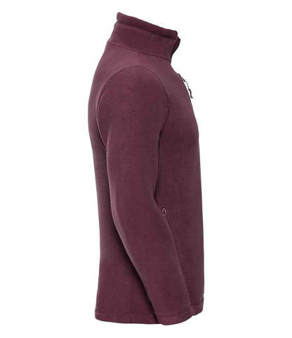 Russell Russell Athletic Outdoor Fleece Jacket Burgundy