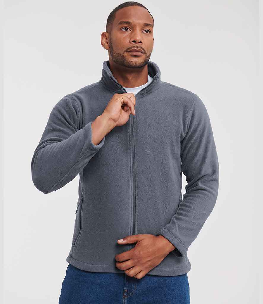 Russell Russell Athletic Outdoor Fleece Jacket Convoy Grey
