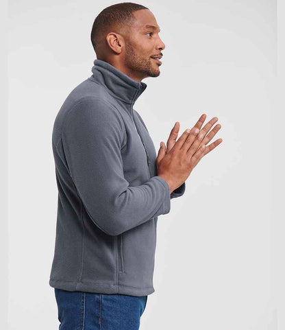 Russell Russell Athletic Outdoor Fleece Jacket Convoy Grey