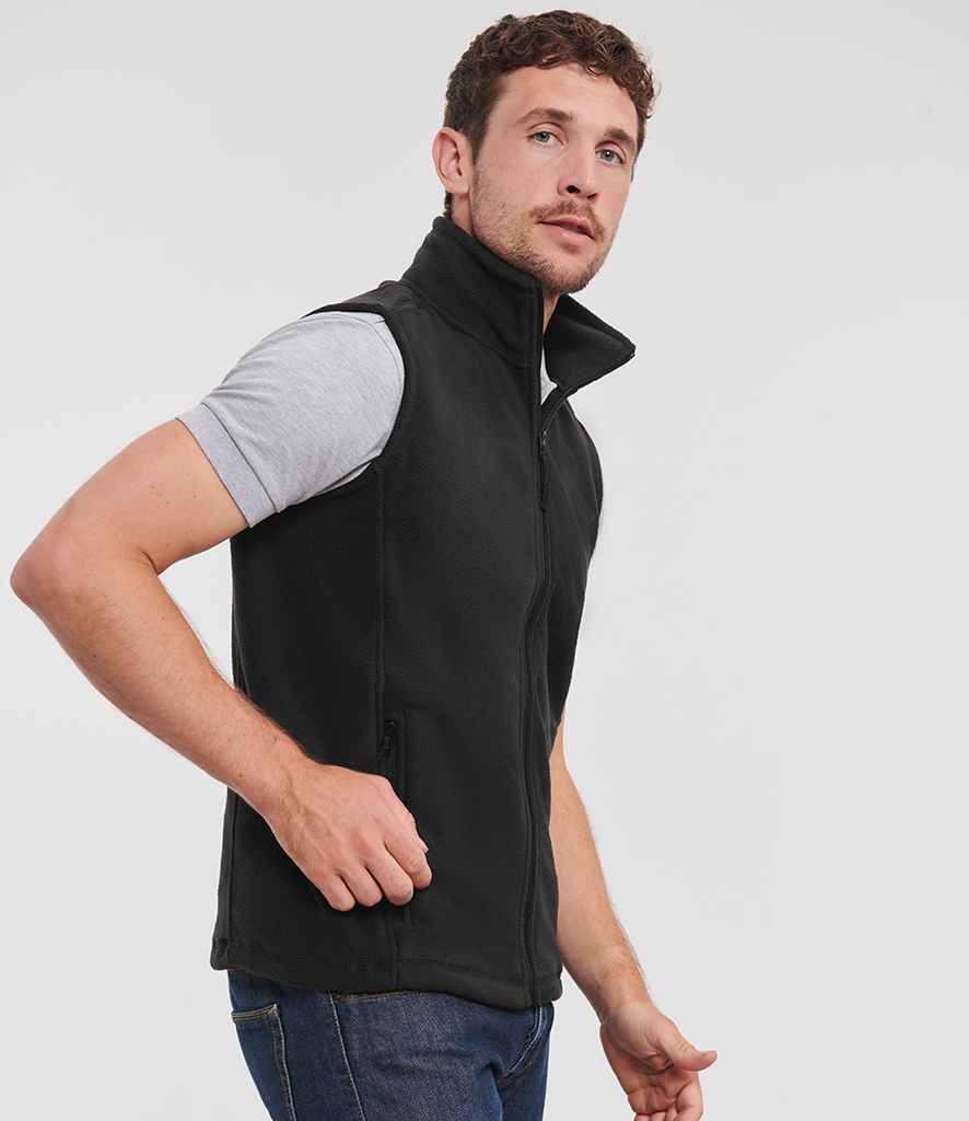 Russell Russell Athletic Outdoor Fleece Gilet Black