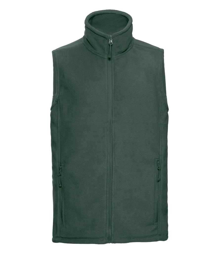 Russell Russell Athletic Outdoor Fleece Gilet Bottle Green
