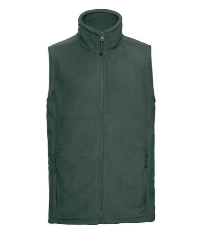 Russell Russell Athletic Outdoor Fleece Gilet Bottle Green