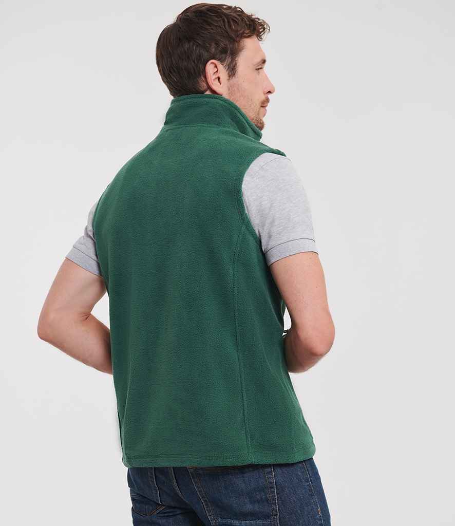 Russell Russell Athletic Outdoor Fleece Gilet Bottle Green