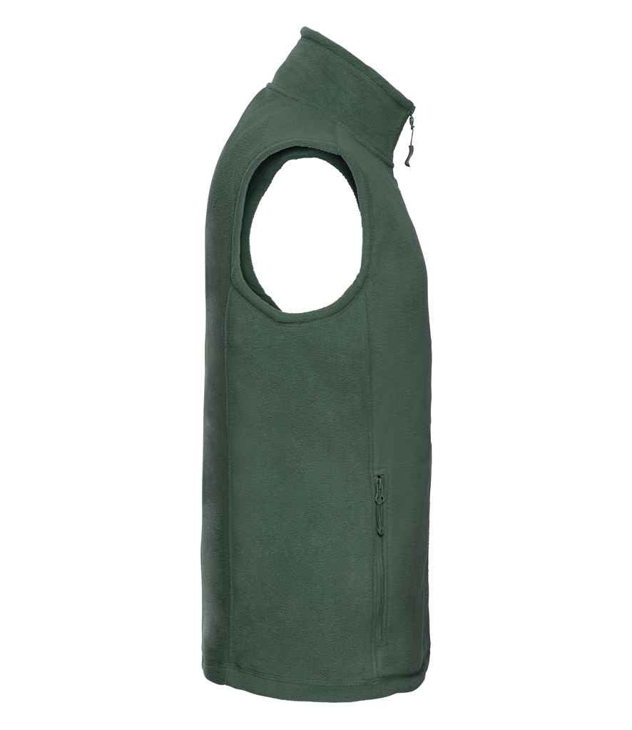 Russell Russell Athletic Outdoor Fleece Gilet Bottle Green