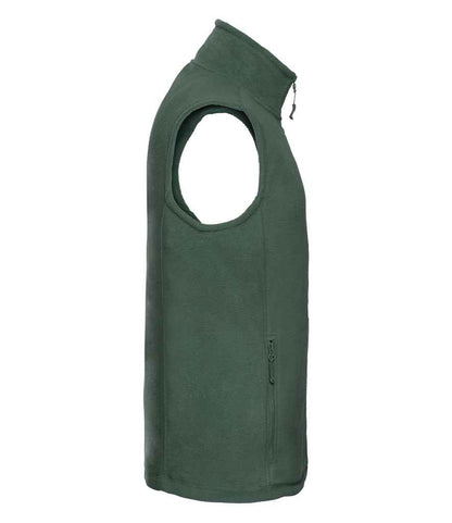 Russell Russell Athletic Outdoor Fleece Gilet Bottle Green