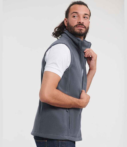 Russell Russell Athletic Outdoor Fleece Gilet Convoy Grey