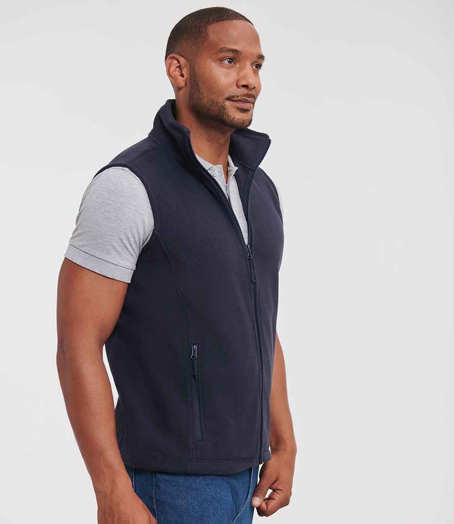 Russell Russell Athletic Outdoor Fleece Gilet French Navy